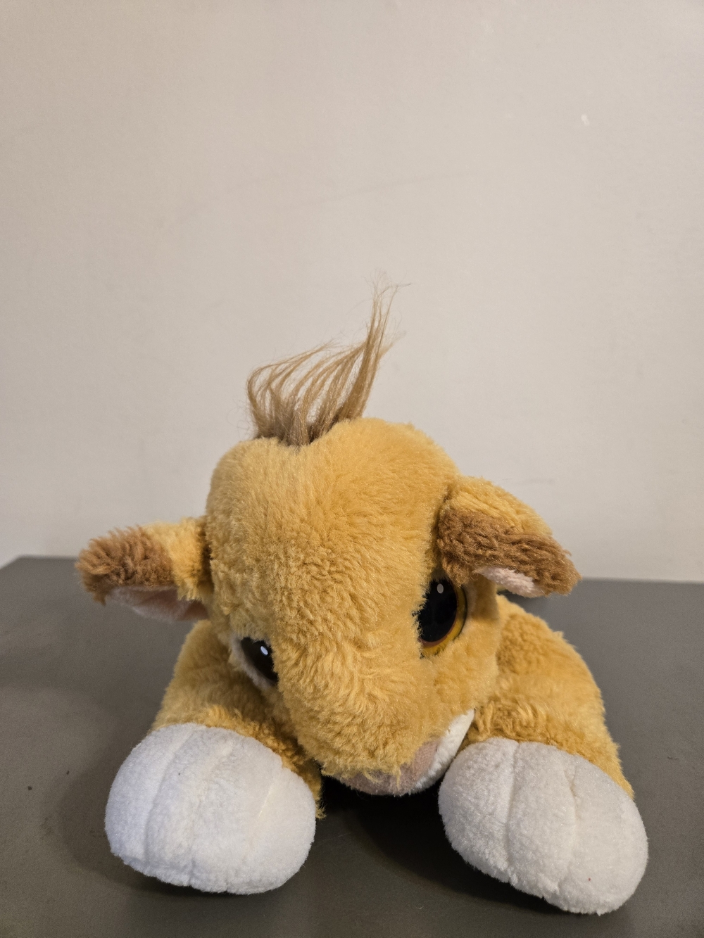 Vintage Mattel Disney The Lion King Simba 13" Plush Toy